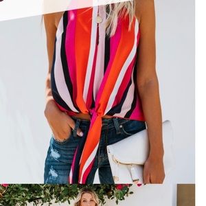 *NWOT* Vici Dolls halter tie top